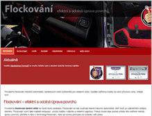 Tablet Screenshot of flockovani.com